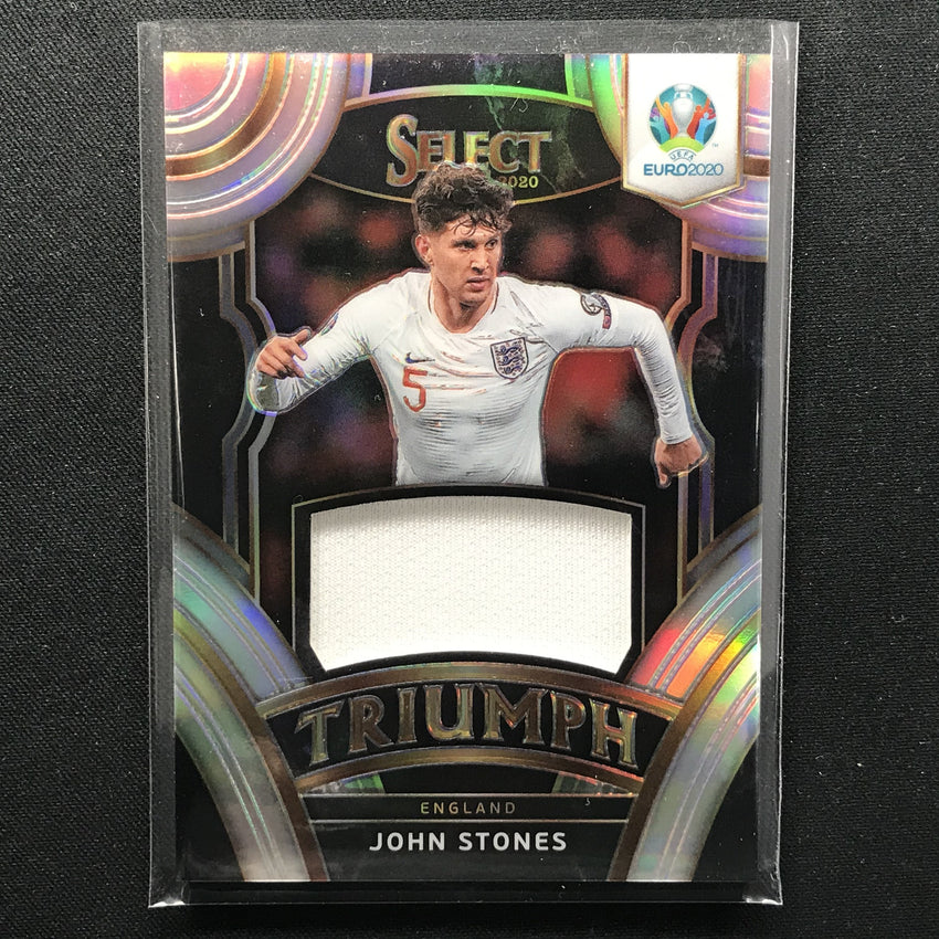 2020 Select UEFA Euro JOHN STONES Triumph Relics Silver #JST-Cherry Collectables