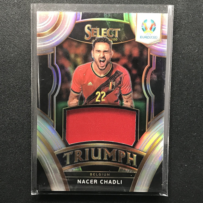 2020 Select UEFA Euro NACER CHADLI Triumph Relics Silver #NC (C)-Cherry Collectables