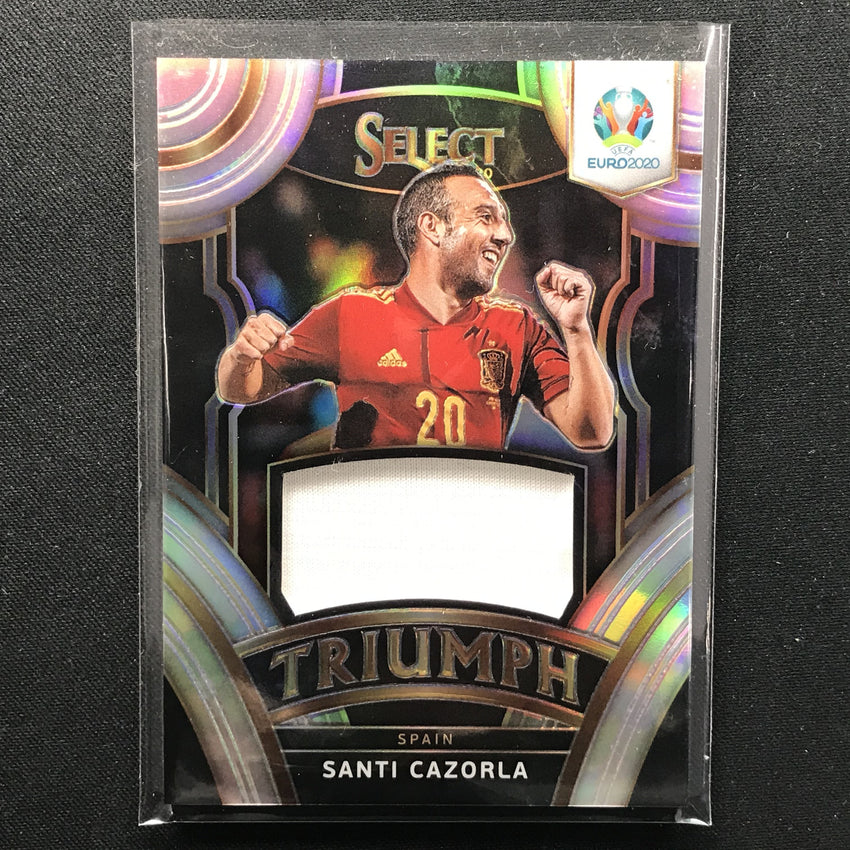 2020 Select UEFA Euro SANTI CAZORLA Triumph Relics Silver #SC (B)-Cherry Collectables