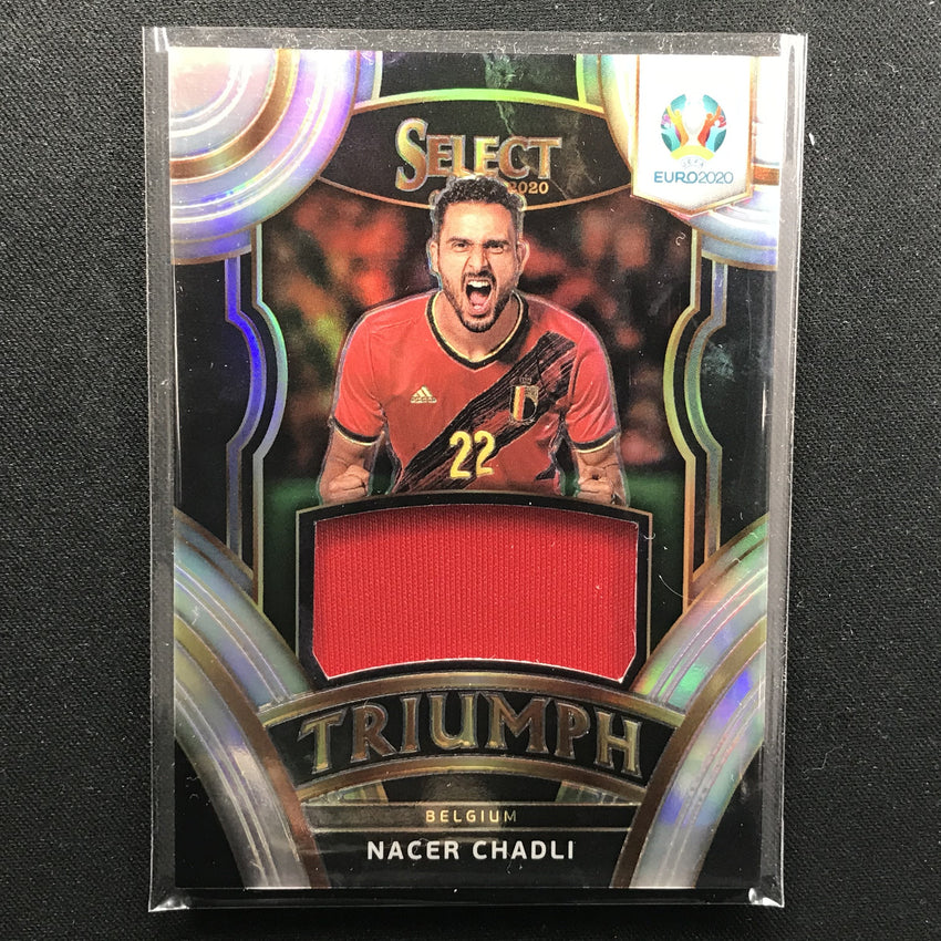2020 Select UEFA Euro NACER CHADLI Triumph Relics Silver #NC-Cherry Collectables
