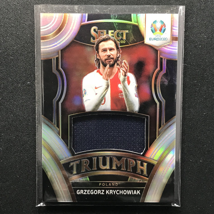 2020 Select UEFA Euro GRZEGORZ KRYCHOWIAK Triumph Relics Silver #GKR (D)-Cherry Collectables