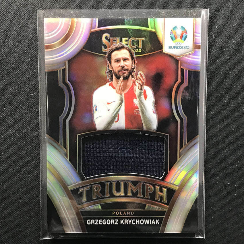 2020 Select UEFA Euro GRZEGORZ KRYCHOWIAK Triumph Relics Silver #GKR (E)-Cherry Collectables