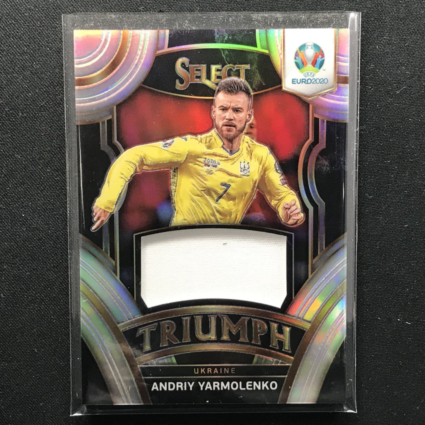 2020 Select UEFA Euro ANDRIY YARMOLENKO Triumph Relics Silver #AY (B)-Cherry Collectables