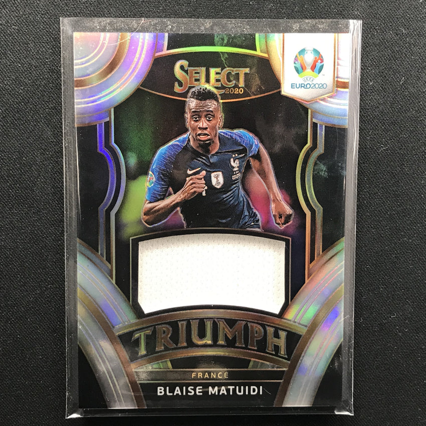 2020 Select UEFA Euro BLAISE MATUIDI Triumph Relics Silver #BM-Cherry Collectables