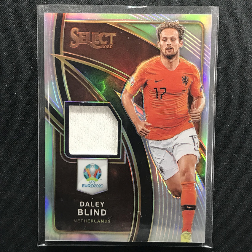 2020 Select UEFA Euro DALEY BLIND Stars Jersey Silver #DBL-Cherry Collectables