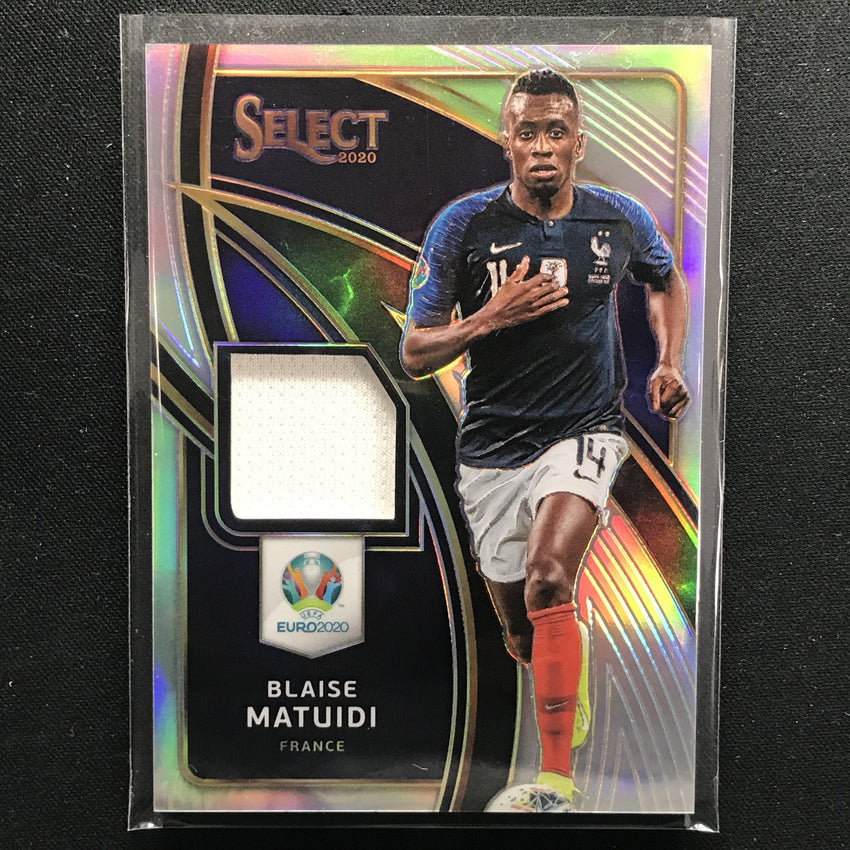2020 Select UEFA Euro BLAISE MATUIDI Stars Jersey Silver #BM (D)-Cherry Collectables