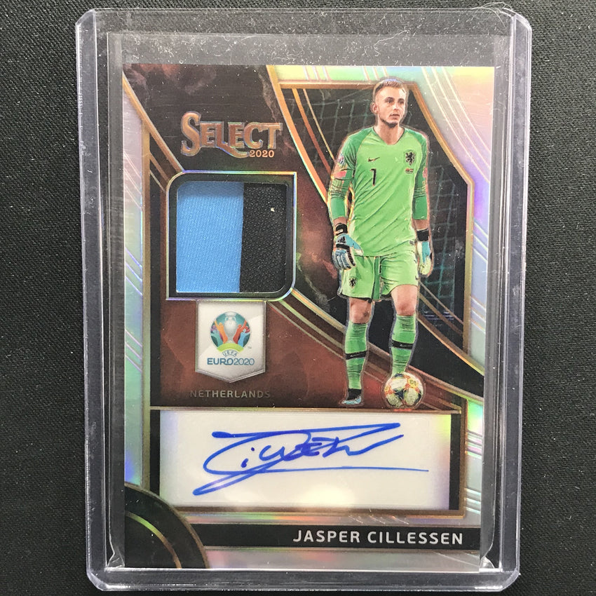 2020 Select UEFA Euro JASPER CILLESSEN Patch Autograph Silver 29/75-Cherry Collectables