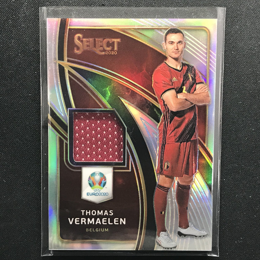2020 Select UEFA Euro THOMAS VERMAELEN Stars Jersey Silver #TV (B)-Cherry Collectables