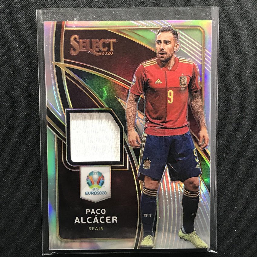 2020 Select UEFA Euro PACO ALCACER Stars Jersey Silver #PA (B)-Cherry Collectables