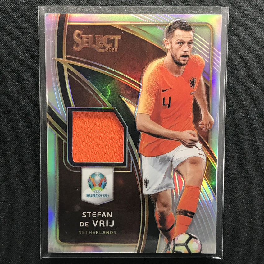 2020 Select UEFA Euro STEFAN DE VRIJ Stars Jersey Silver #SDV (C)-Cherry Collectables