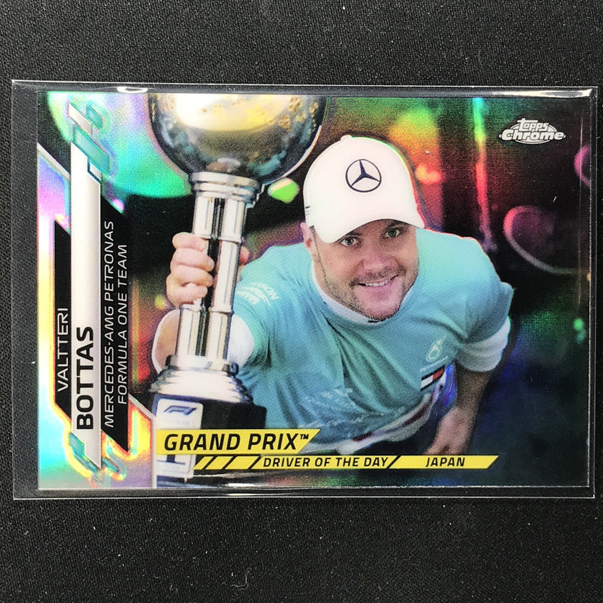 2020 Topps Chrome VALTTERI BOTTAS Grand Prix Winners Refractor #170