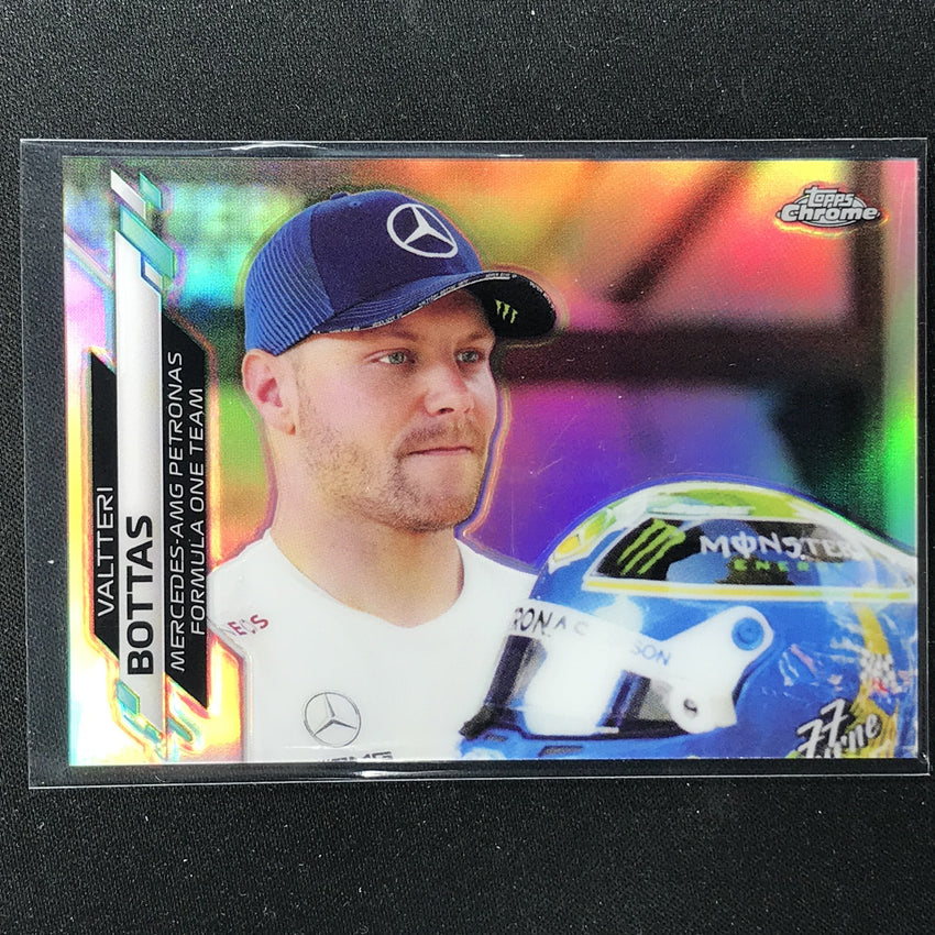 2020 Topps Chrome VALTTERI BOTTAS F1 Racers Refractor #175