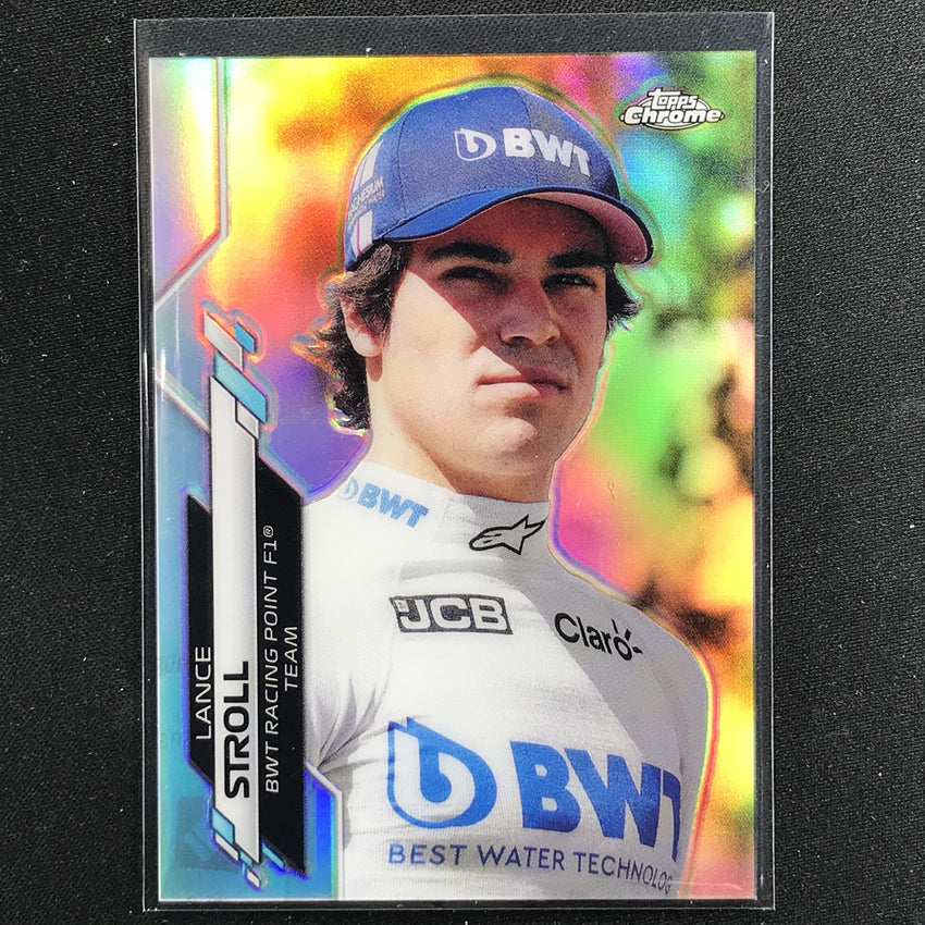 2020 Topps Chrome LANCE STROLL F1 Racers Refractor #187