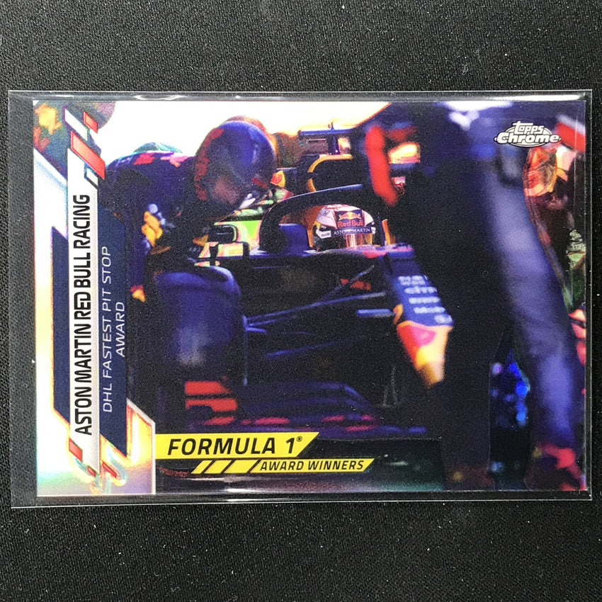2020 Topps Chrome ASTON MARTIN RED BULL RACING Award Winners Refractor #194