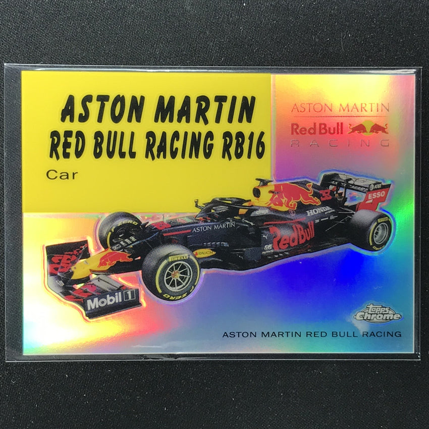 2020 Topps Chrome ASTON MARTIN RB RACING RB16 1954 World On Wheels Refractor #18