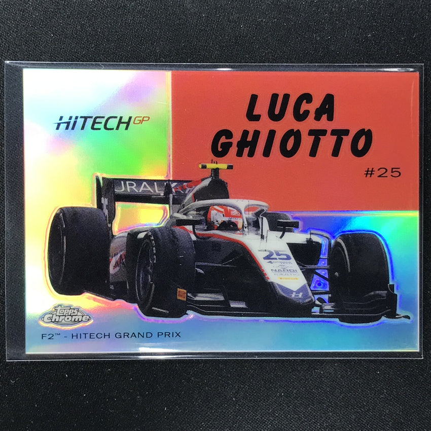 2020 Topps Chrome LUCA GHIOTTO 1954 World On Wheels Refractor #29