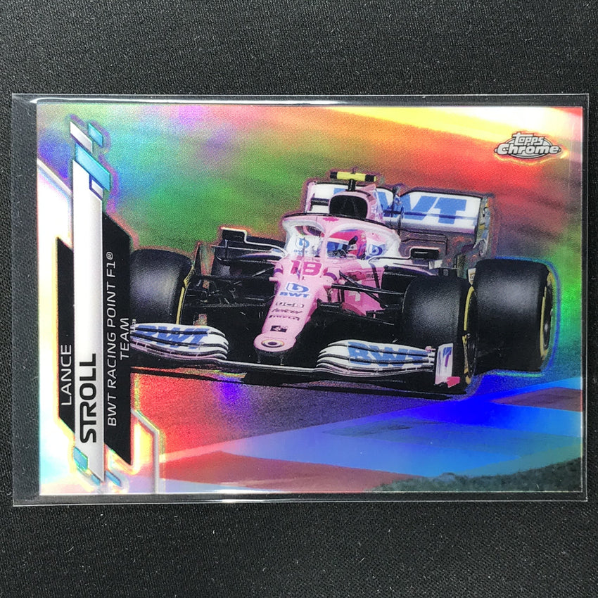 2020 Topps Chrome LANCE STROLL F1 Cars Refractor #34