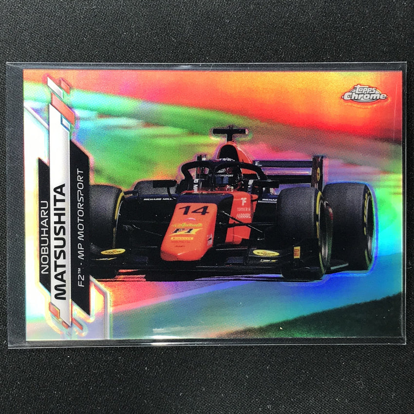 2020 Topps Chrome Nobuhara Matsushita F2 Cars Refractor No 71