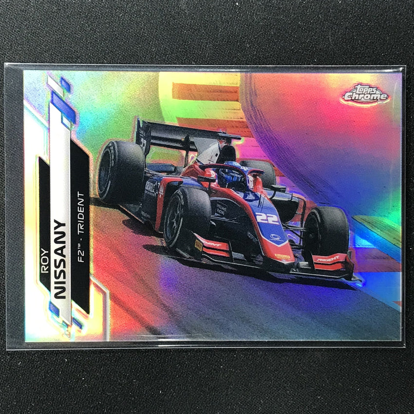 2020 Topps Chrome ROY NISSANY F2 Cars Refractor #77