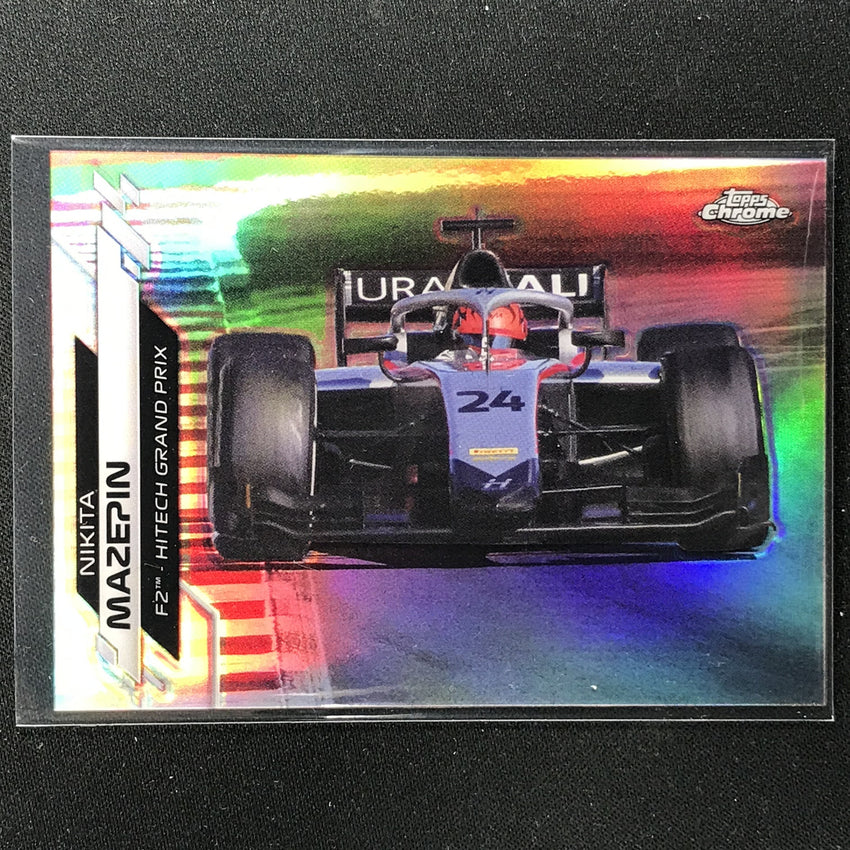 2020 Topps Chrome NIKITA MAZEPIN F2 Cars Refractor #79