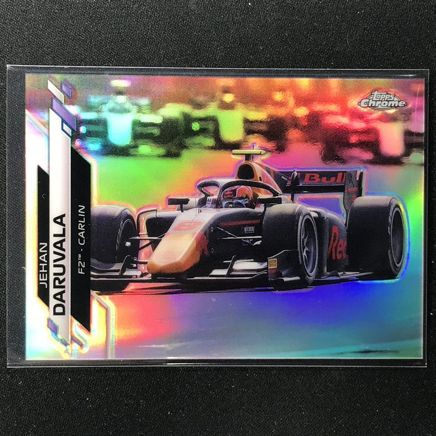 2020 Topps Chrome JEHAN DARUVALA F2 Cars Refractor #81