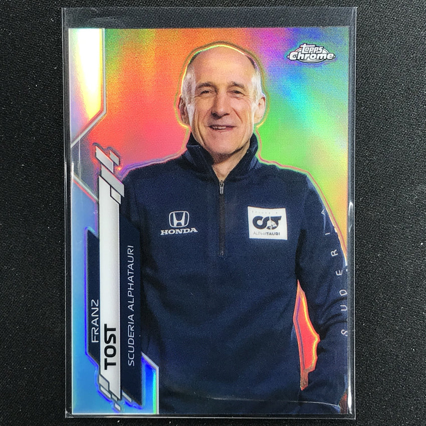 2020 Topps Chrome FRANZ TOST F1 Crew Refractor #94