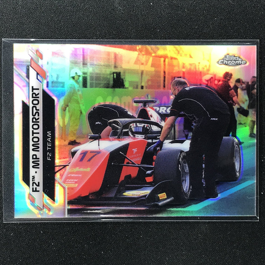 2020 Topps Chrome MP MOTORSPORT F2 Crew Refractor #105