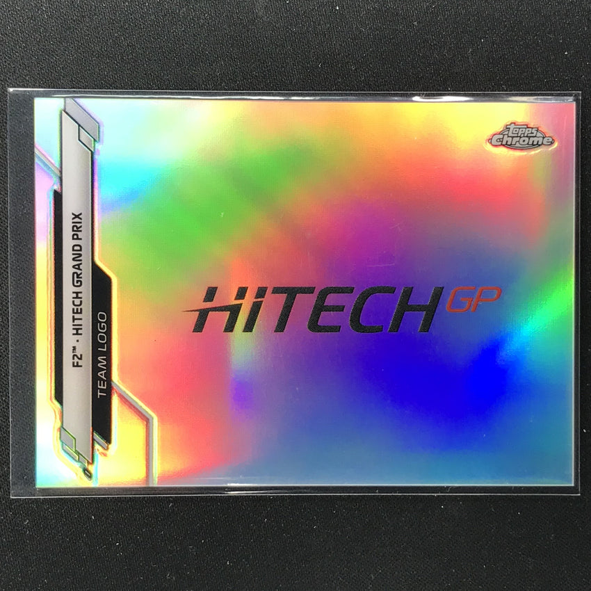 2020 Topps Chrome HITECH GRAND PRIX F2 Team Logo Refractor #130