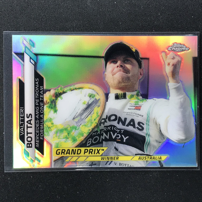 2020 Topps Chrome VALTTERI BOTTAS Grand Prix Winners Refractor #133
