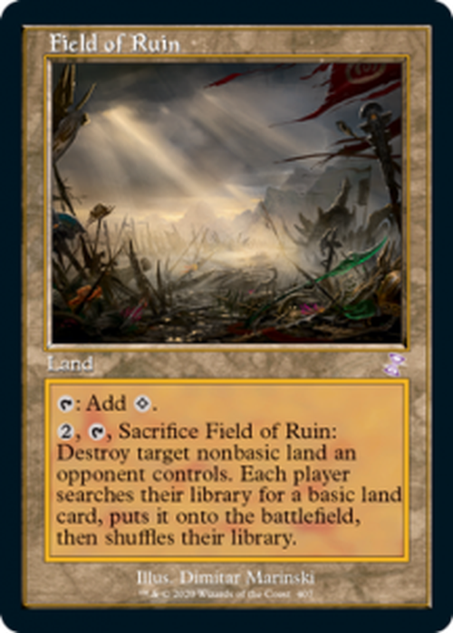 Field of Ruin 407 - Timeshifted - Time Spiral Remastered-Cherry Collectables