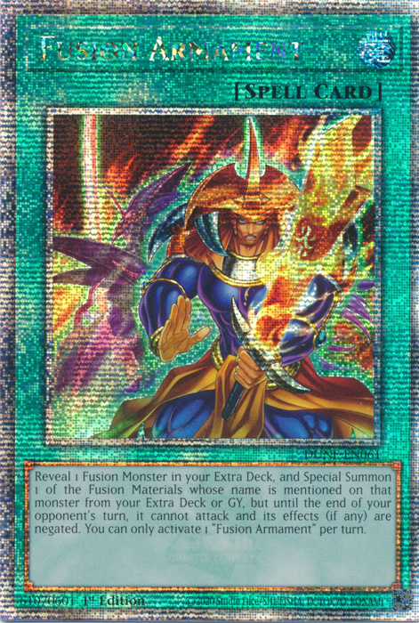 Fusion Armament - DUNE-EN061 - Quarter Century Secret Rare 1st Edition