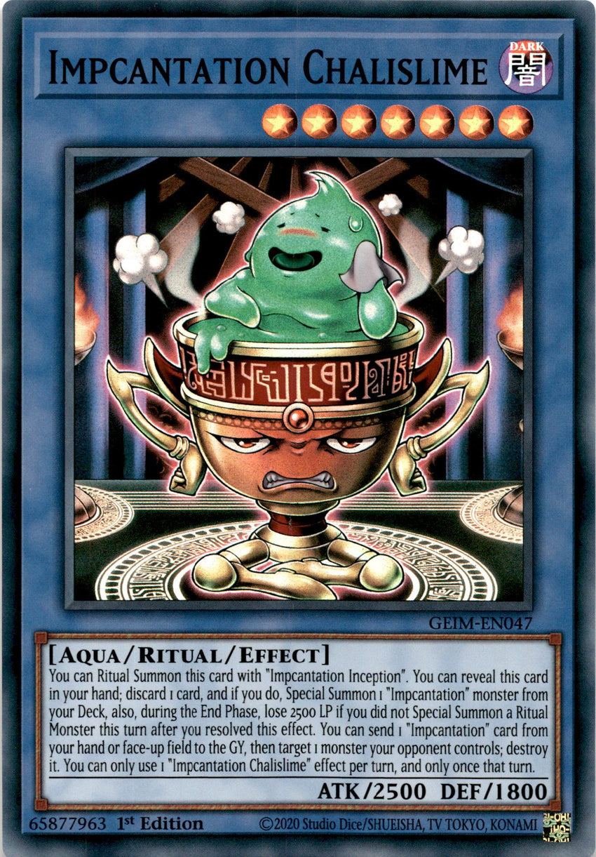 Impcantation Chalislime - GEIM-EN047 - Super Rare 1st Edition-Cherry Collectables