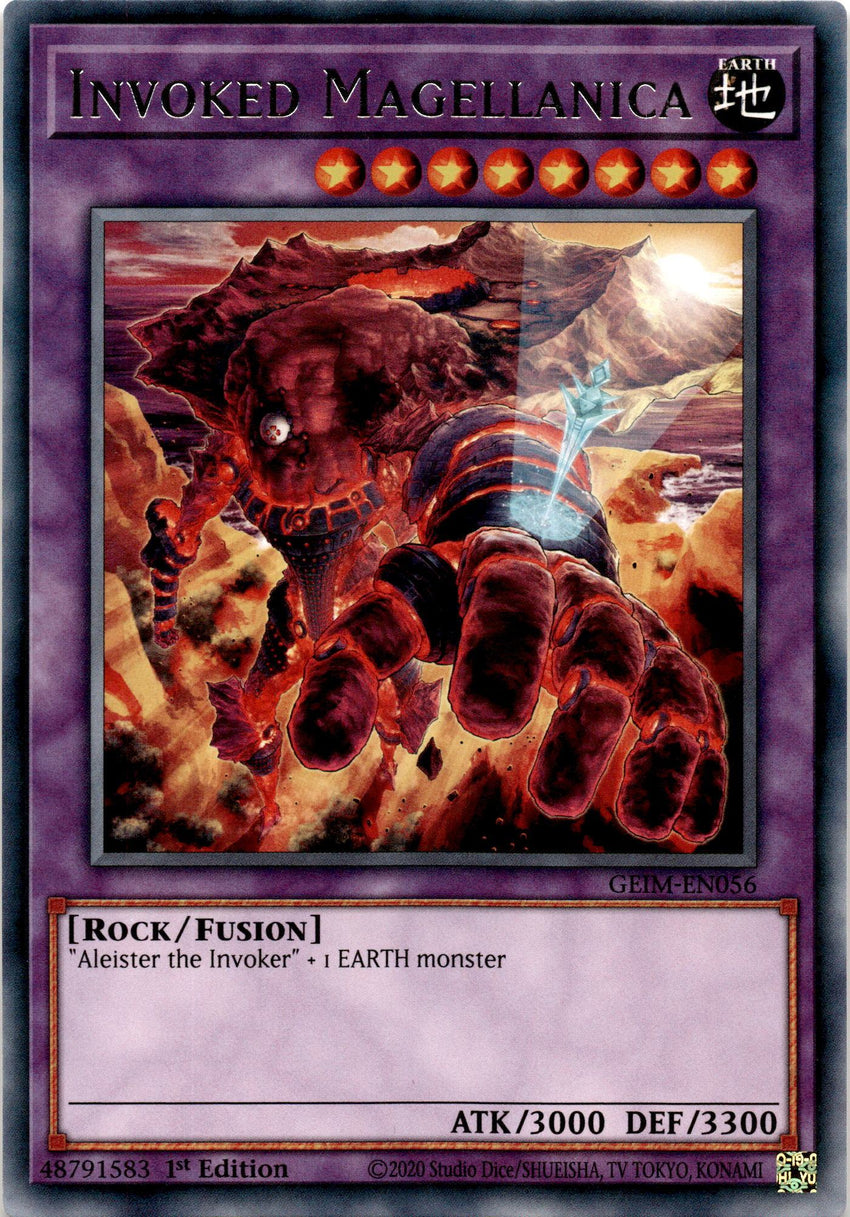 PLAYSET (3x) Invoked Magellanica - GEIM-EN056 - Rare 1st Edition-Cherry Collectables