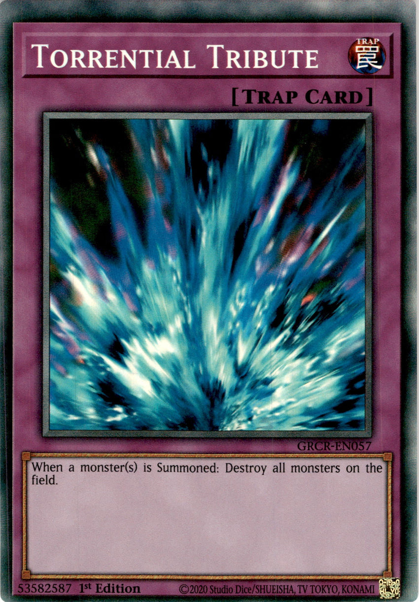Torrential Tribute - GRCR-EN057 - Collector's Rare 1st Edition