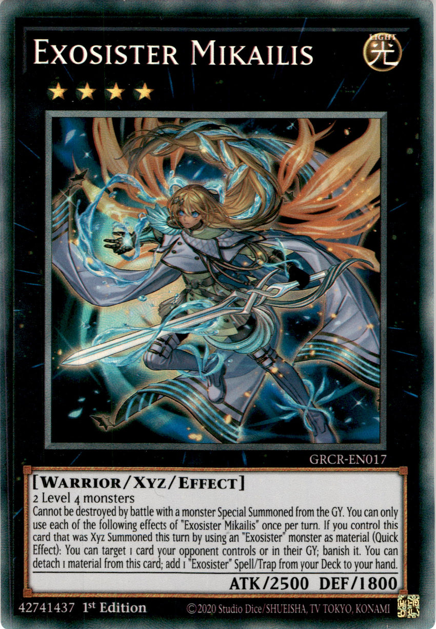 Exosister Pax - GRCR-EN021 - Collector's Rare 1st Edition