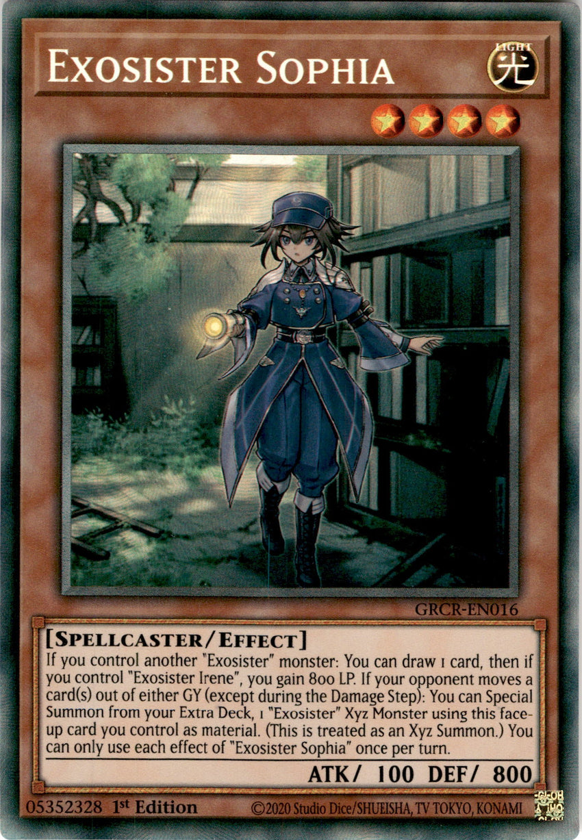 Exosister Pax - GRCR-EN021 - Collector's Rare 1st Edition