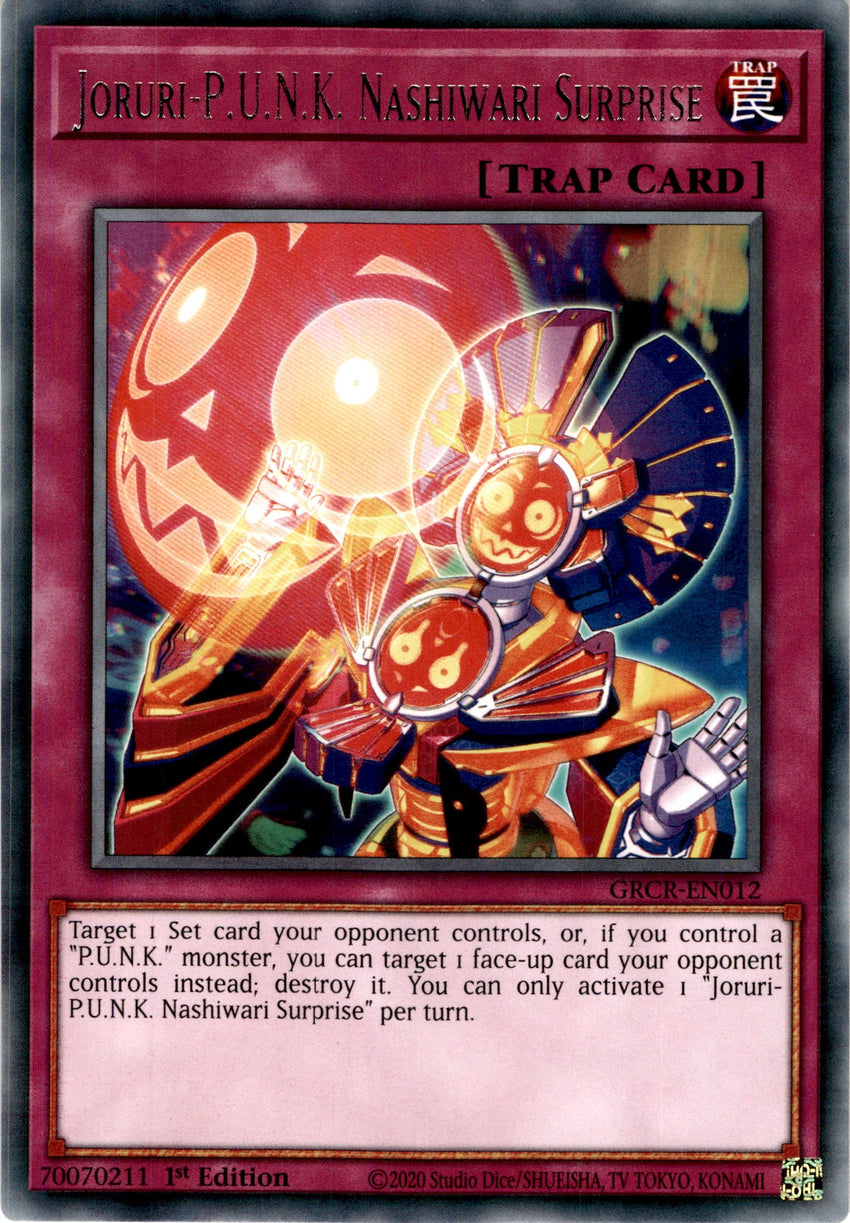 Joruri-P.U.N.K. Nashiwari Surprise - GRCR-EN012 - Rare 1st Edition