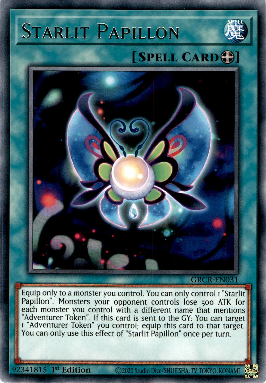Starlit Papillon - GRCR-EN031 - Rare 1st Edition