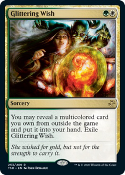Glittering Wish 253/289 - Time Spiral Remastered-Cherry Collectables