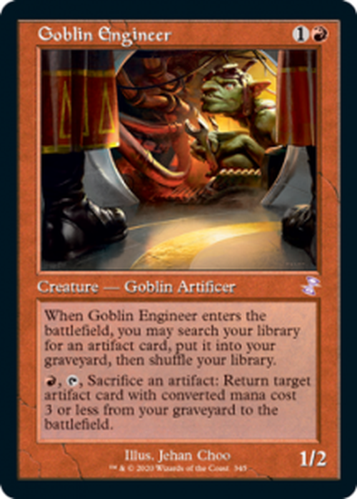 Goblin Engineer 345 - Timeshifted - Time Spiral Remastered-Cherry Collectables