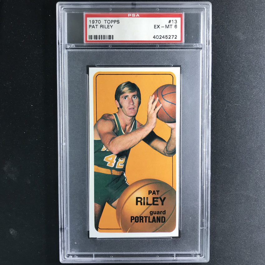 1970-71 Topps PAT RILEY #13 PSA 6 (272)-Cherry Collectables