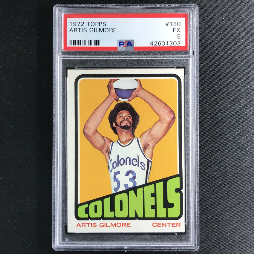 1972-73 Topps ARTIS GILMORE #180 PSA 5 (303)-Cherry Collectables