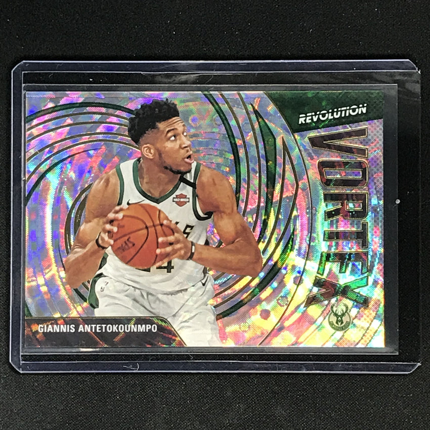 2020-21 Revolution GIANNIS ANTETOKOUNMPO Vortex Fractal #9-Cherry Collectables