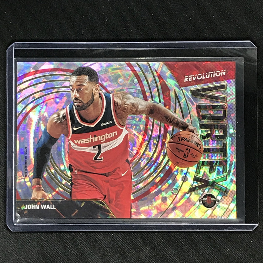 2020-21 Revolution JOHN WALL Vortex Fractal #10-Cherry Collectables