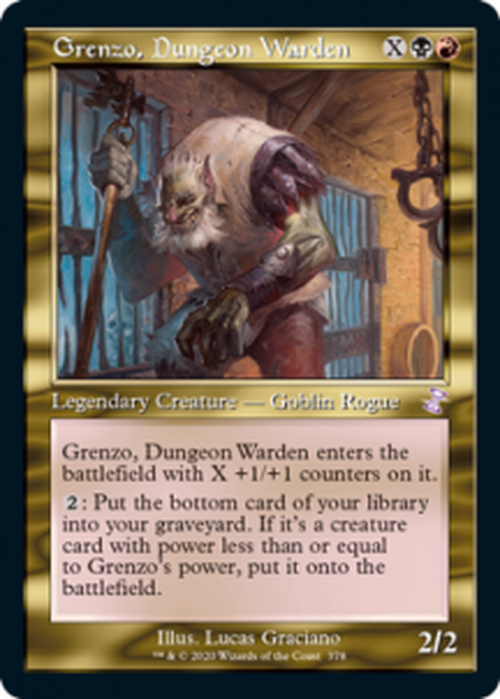 Grenzo, Dungeon Warden 378 - Timeshifted - Time Spiral Remastered-Cherry Collectables