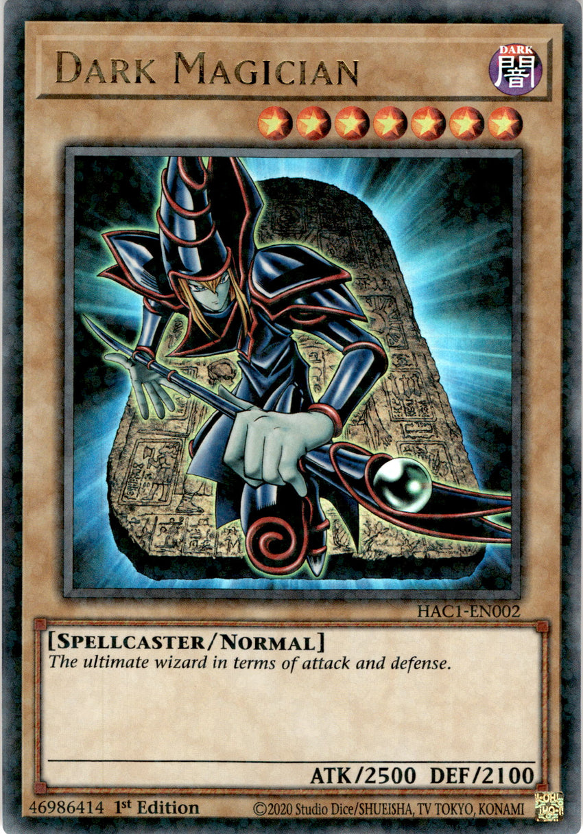 Dark Magician - HAC1-EN002 - Duel Terminal Ultra Parallel Rare 1st Edition