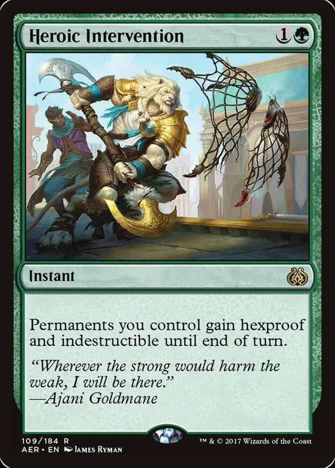 Heroic Intervention 109/184 - Rare Aether Revolt