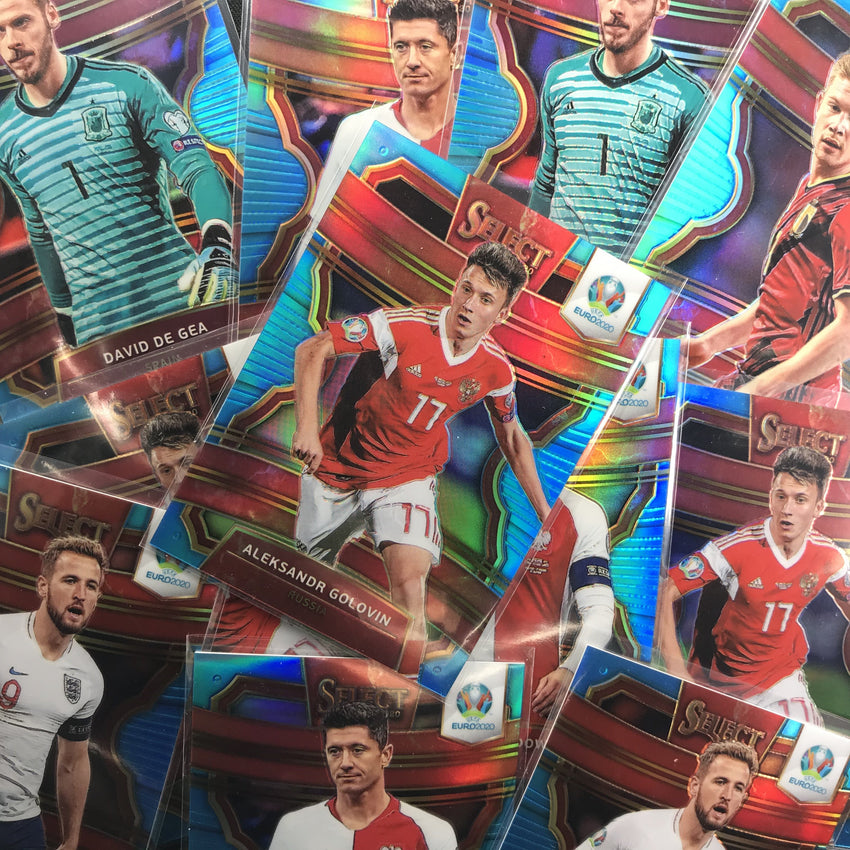 2020 Select UEFA Euro ALEKSANDR GOLOVIN Terrace Variation Light Blue 87/175-Cherry Collectables
