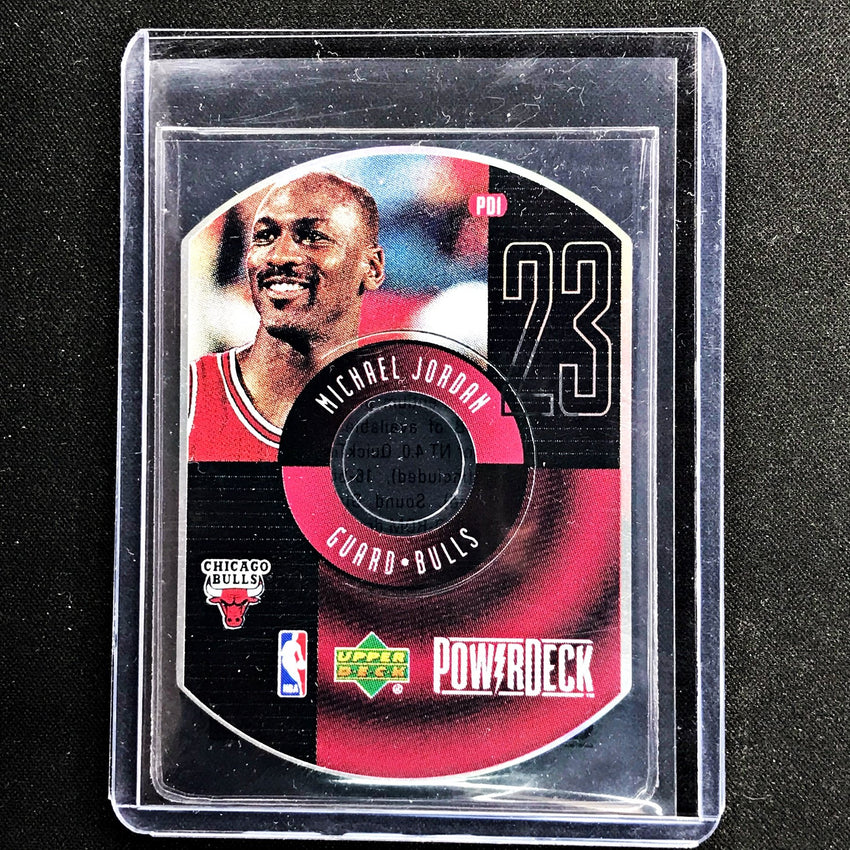 1999 Upper Deck MICHAEL JORDAN Power Deck Mini CD #PD1-Cherry Collectables