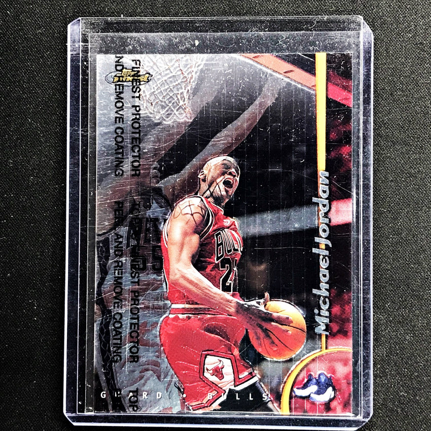 1998-99 Topps Finest MICHAEL JORDAN #81 - D-Cherry Collectables